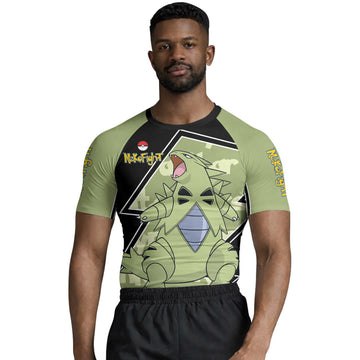 Pokemon Mega Tyranitar Rash Guard