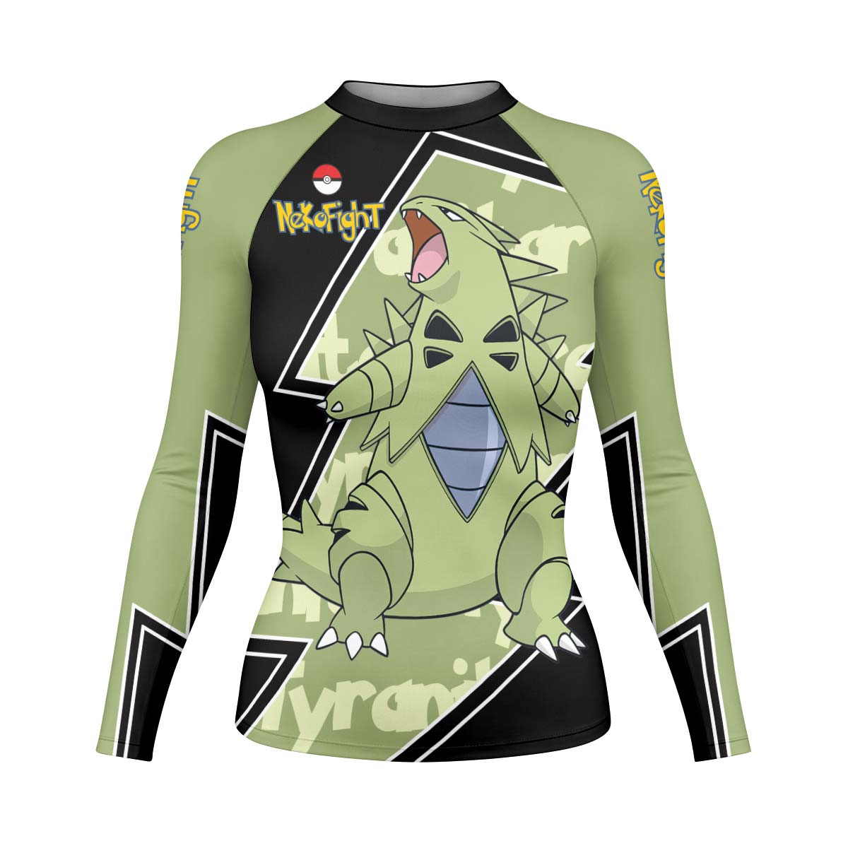 Pokemon Mega Tyranitar Rash Guard