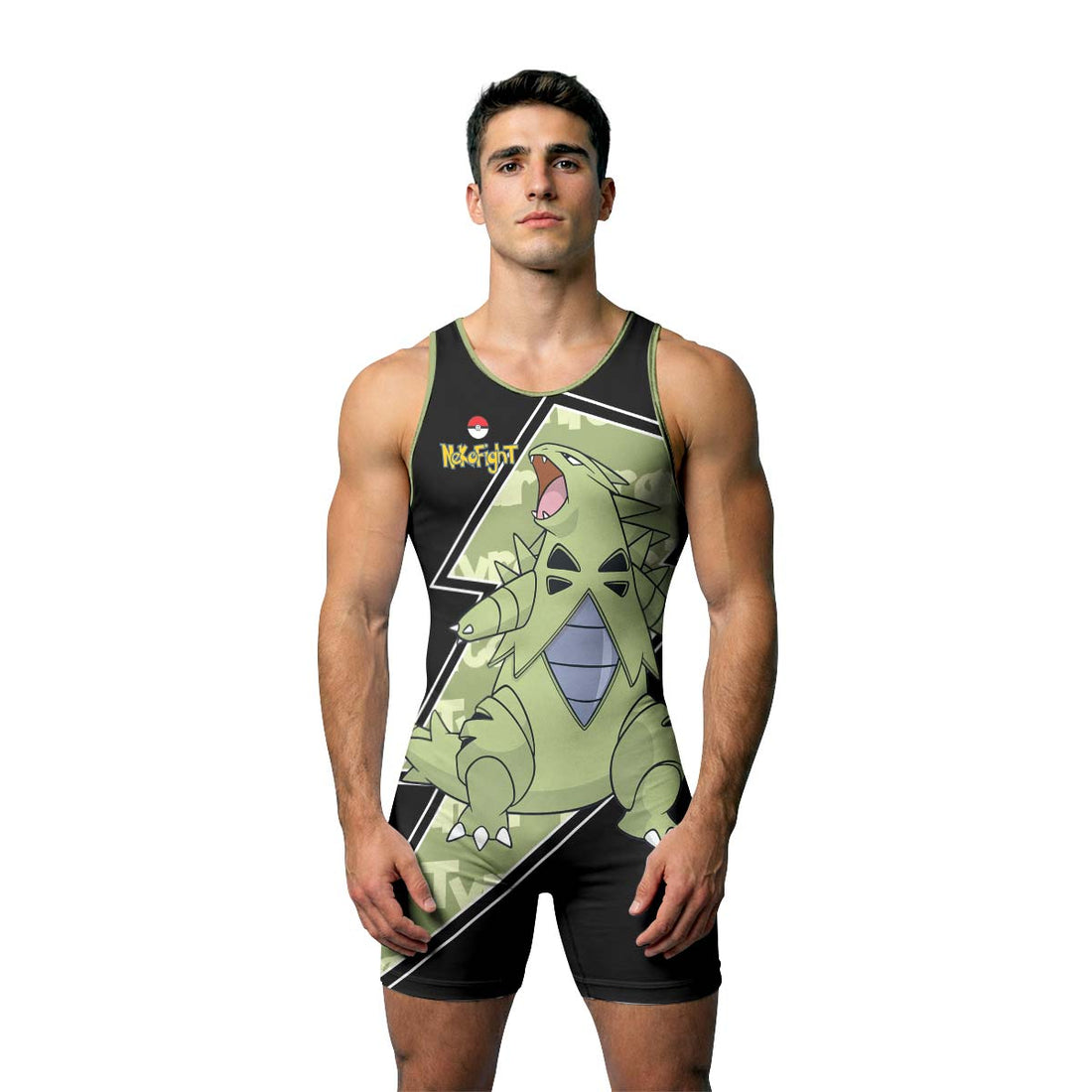 Pokemon Mega Tyranitar Wrestling Singlet