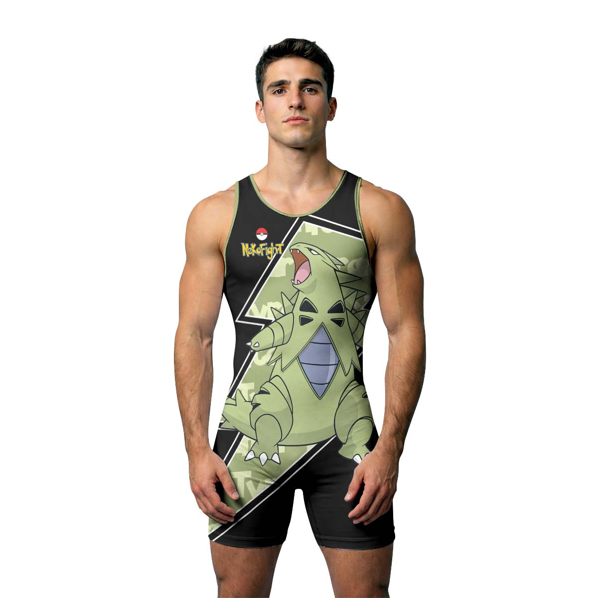 Pokemon Mega Tyranitar Wrestling Singlet