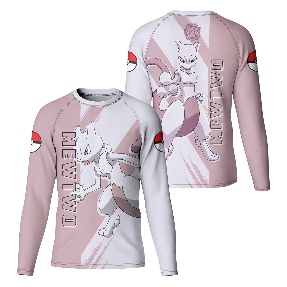 Pokemon Mewtwo Kid Rash Guard