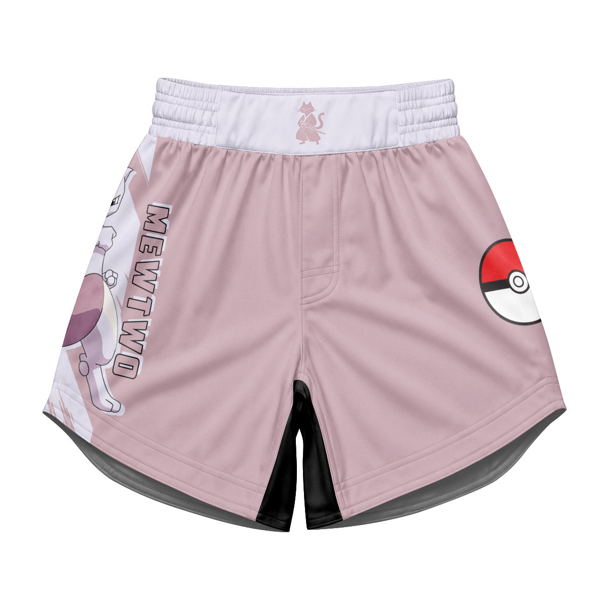 Pokemon Mewtwo Kids Grappling Shorts