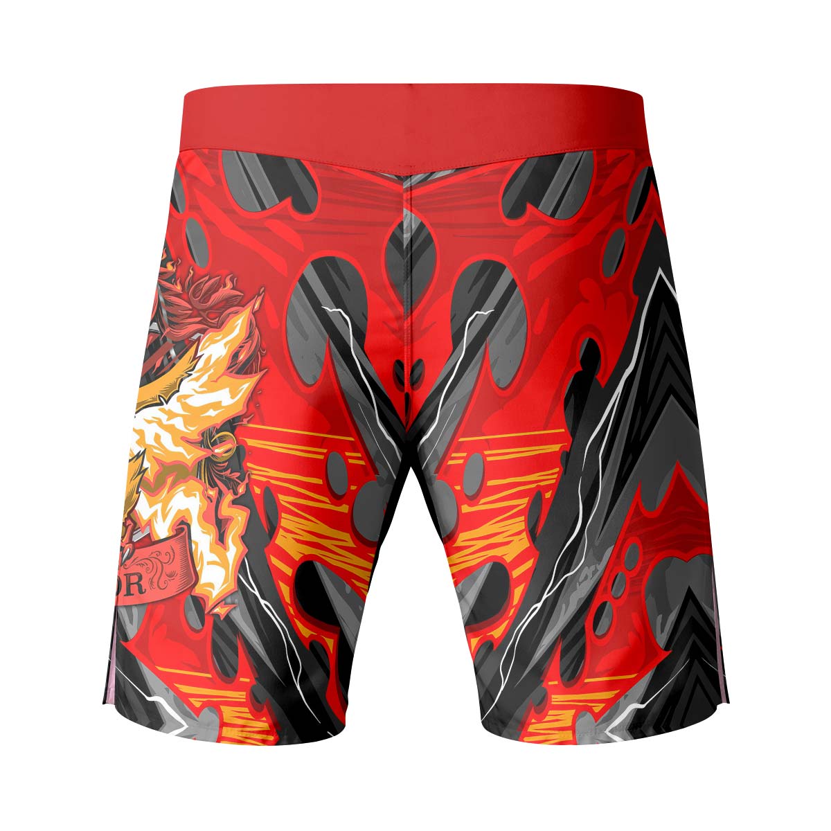  Pokemon Moltres House Valor Fight Shorts