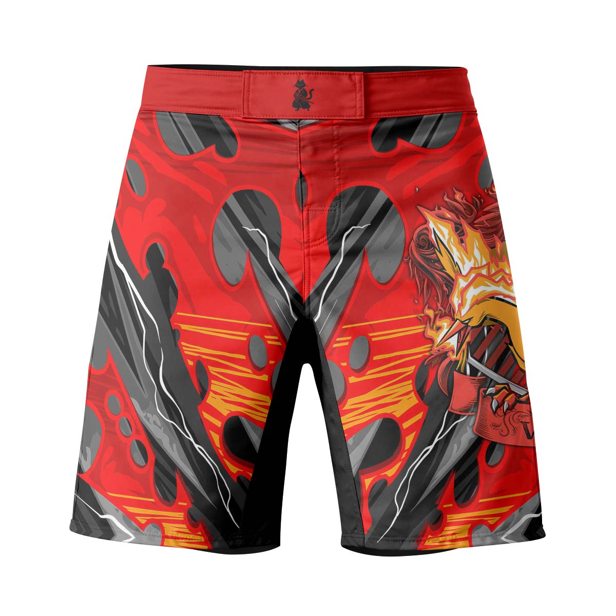  Pokemon Moltres House Valor Fight Shorts
