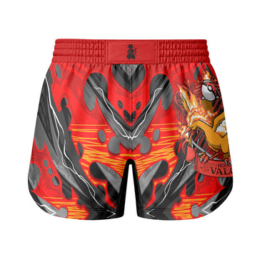  Pokemon Moltres House Valor Grappling Shorts