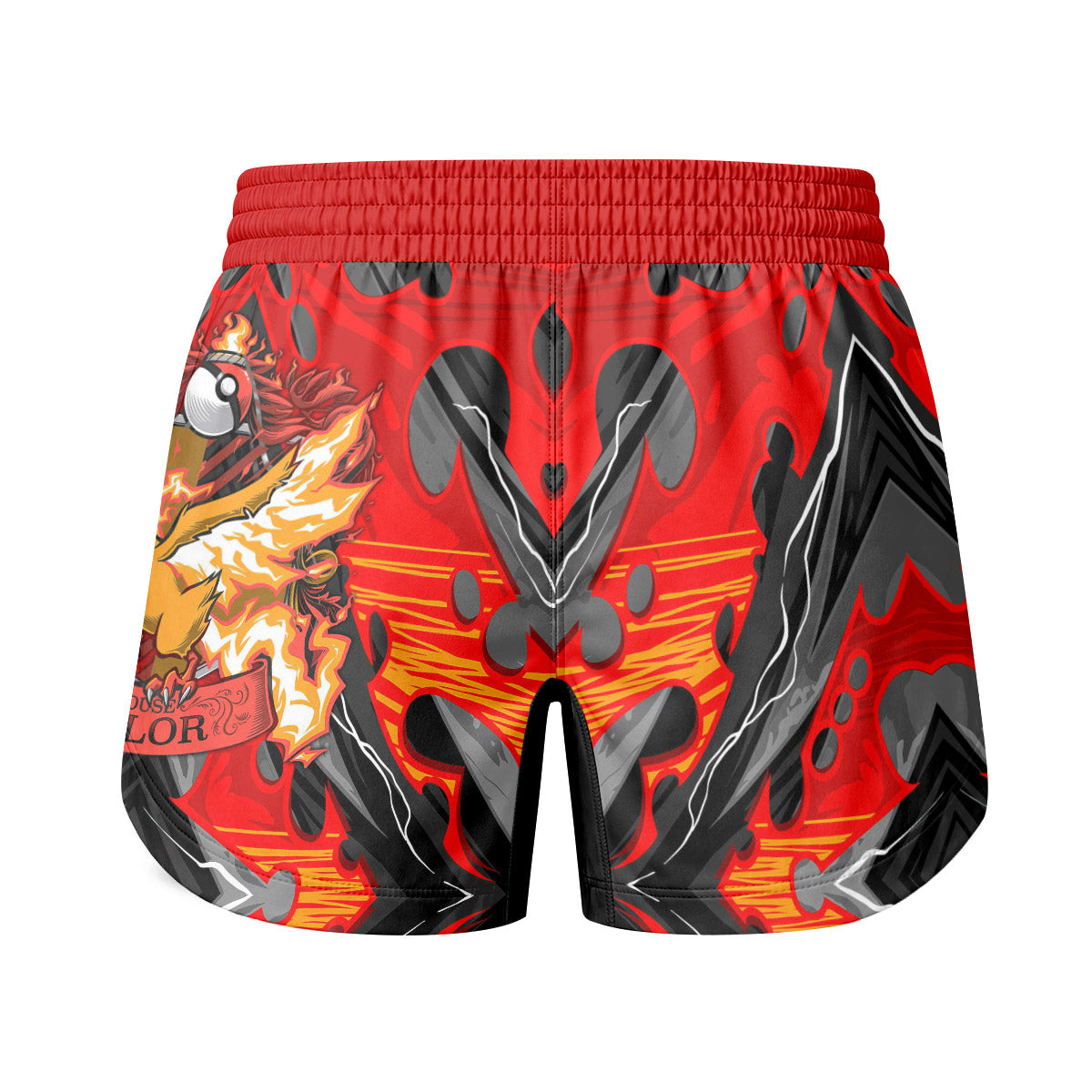  Pokemon Moltres House Valor Grappling Shorts