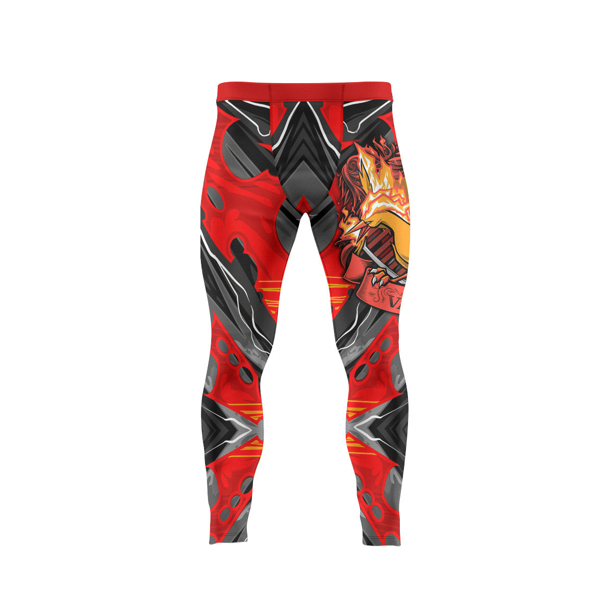  Pokemon Moltres House Valor Men's Compression Leggings