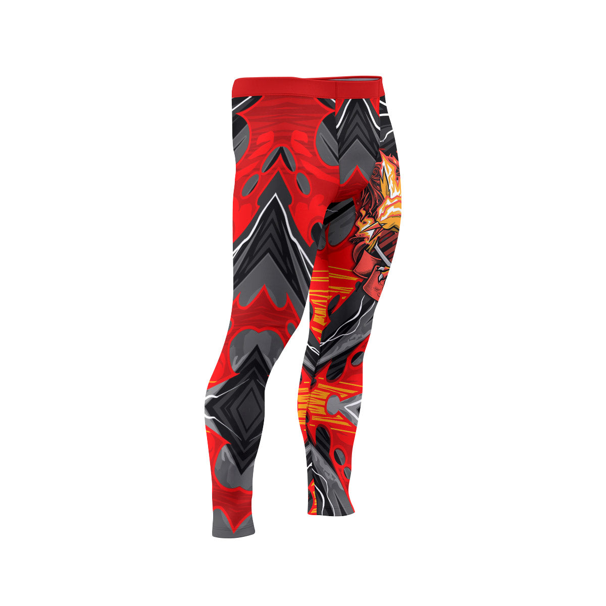  Pokemon Moltres House Valor Men's Compression Leggings