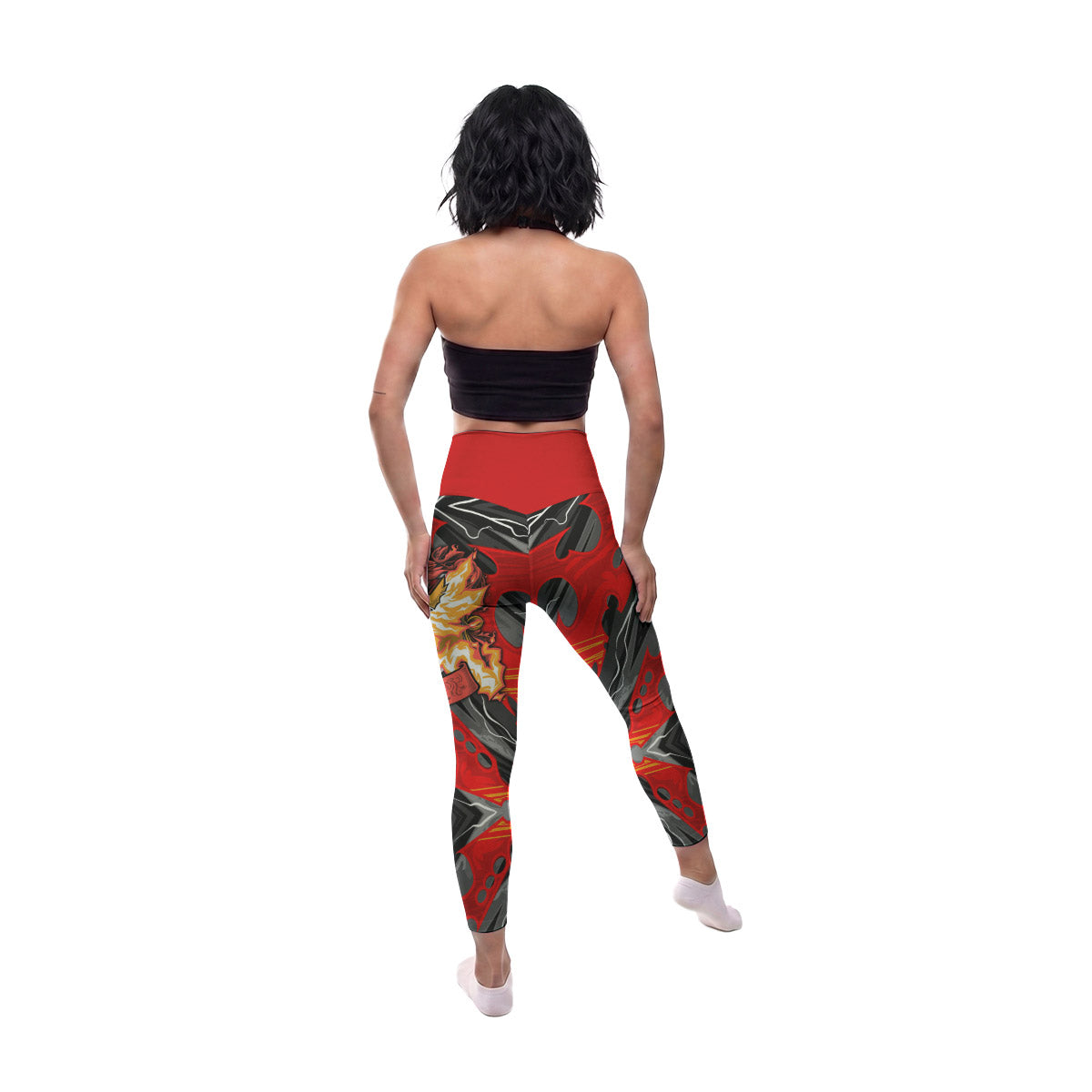  Pokemon Moltres House Valor Women's Leggings