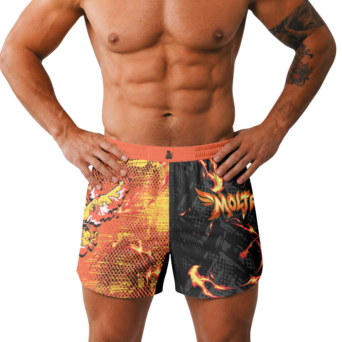  Pokemon Moltres Grappling Shorts