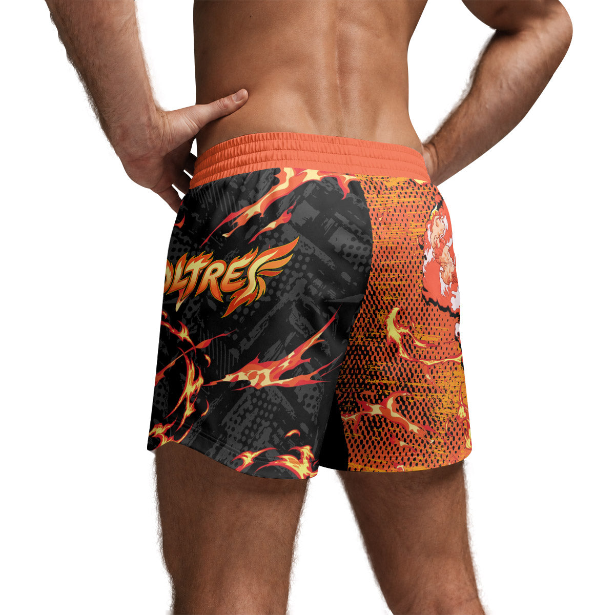  Pokemon Moltres Grappling Shorts