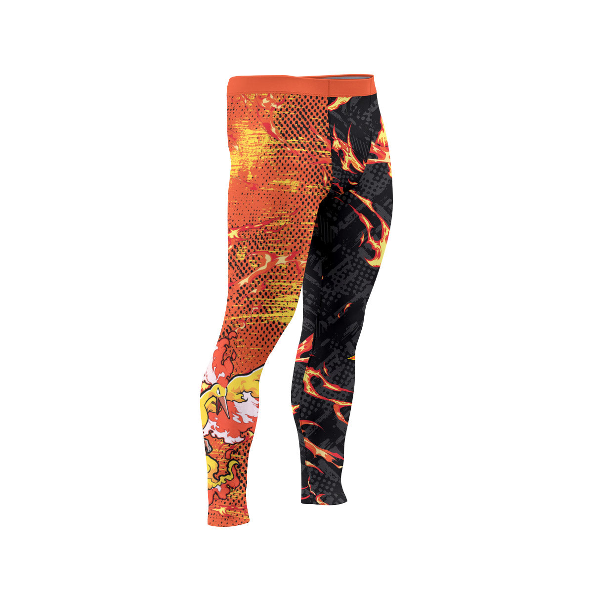  Pokemon Moltres Men's Compression Leggings