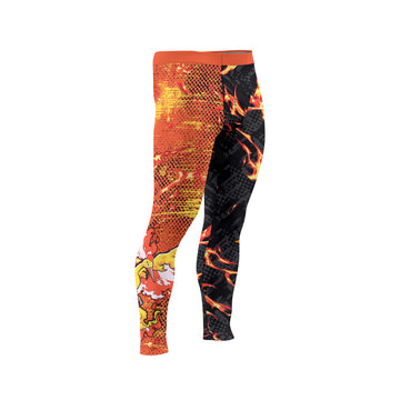 Pokemon Moltres Men's Compression Leggings