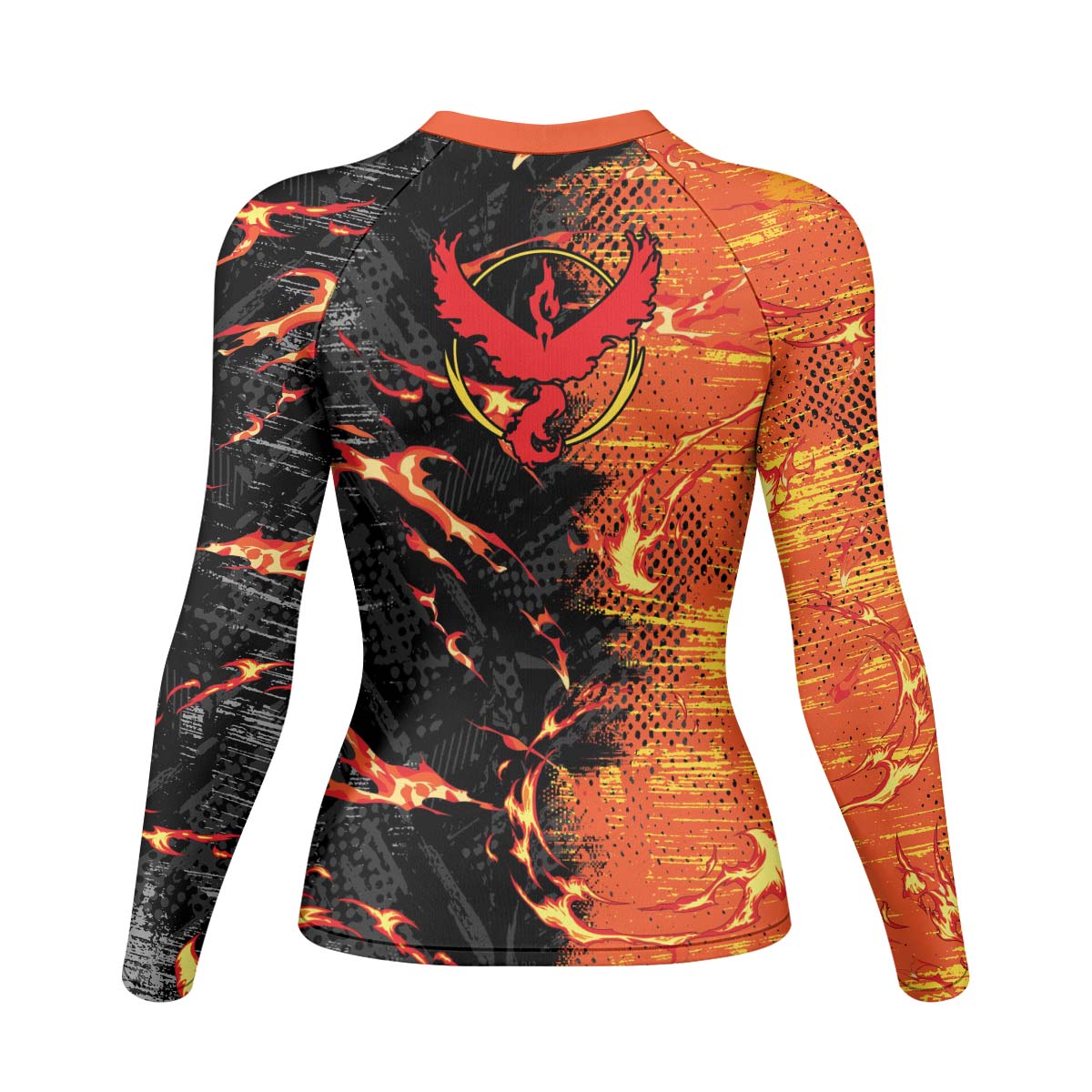  Pokemon Moltres Rash Guard