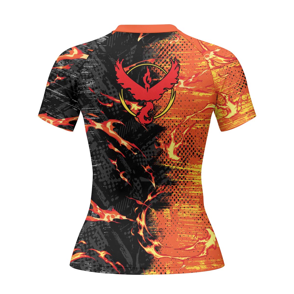  Pokemon Moltres Rash Guard