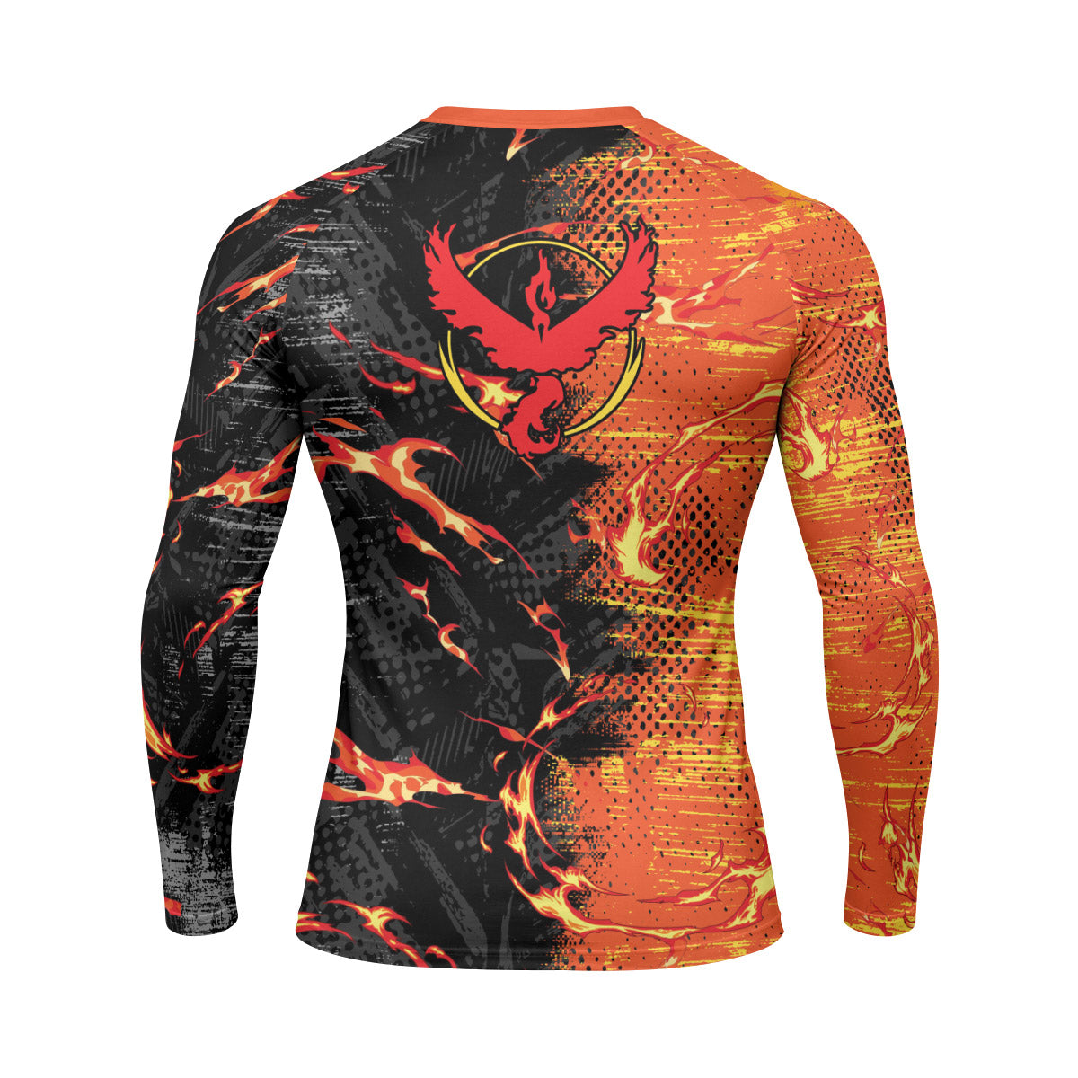  Pokemon Moltres Rash Guard