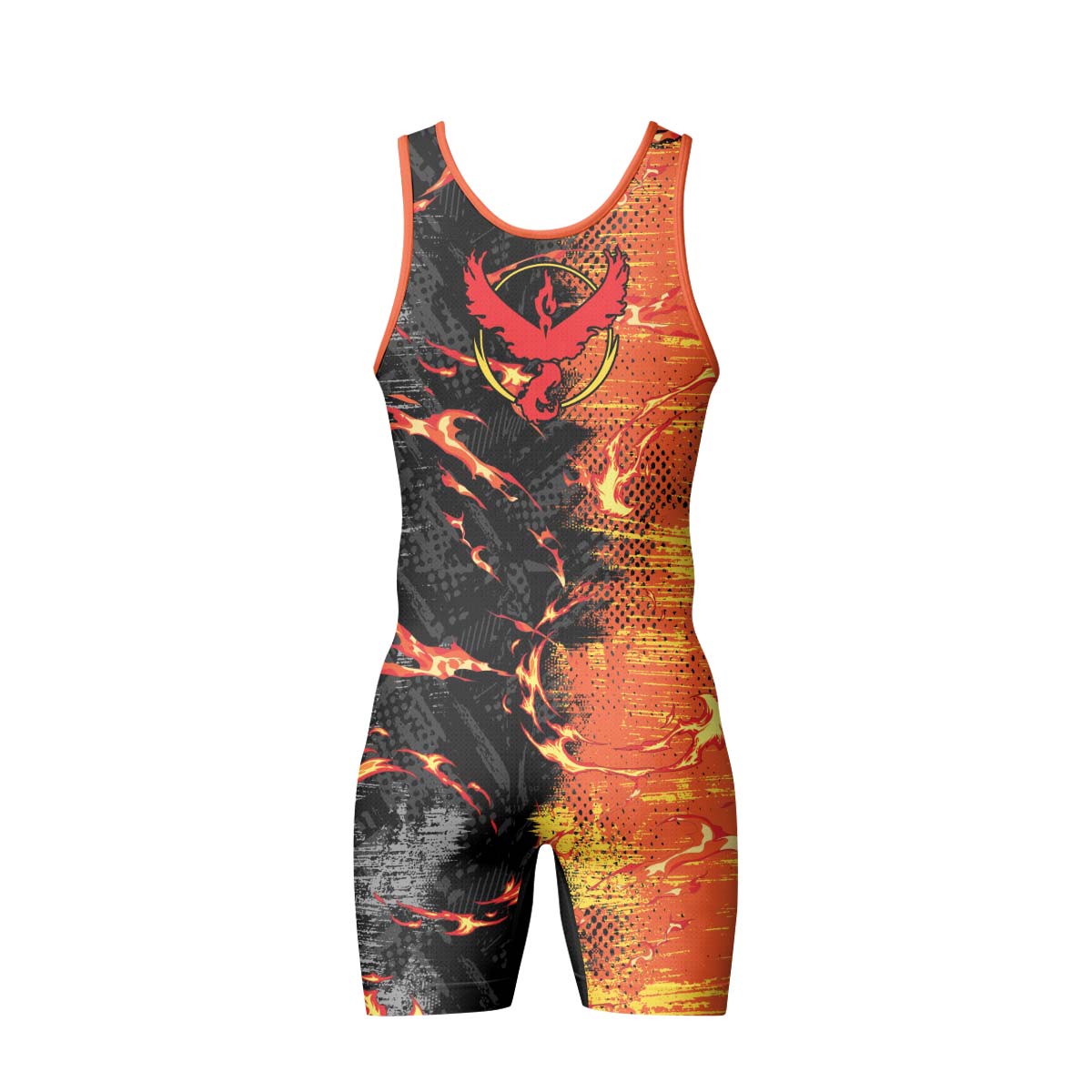  Pokemon Moltres Wrestling Singlet