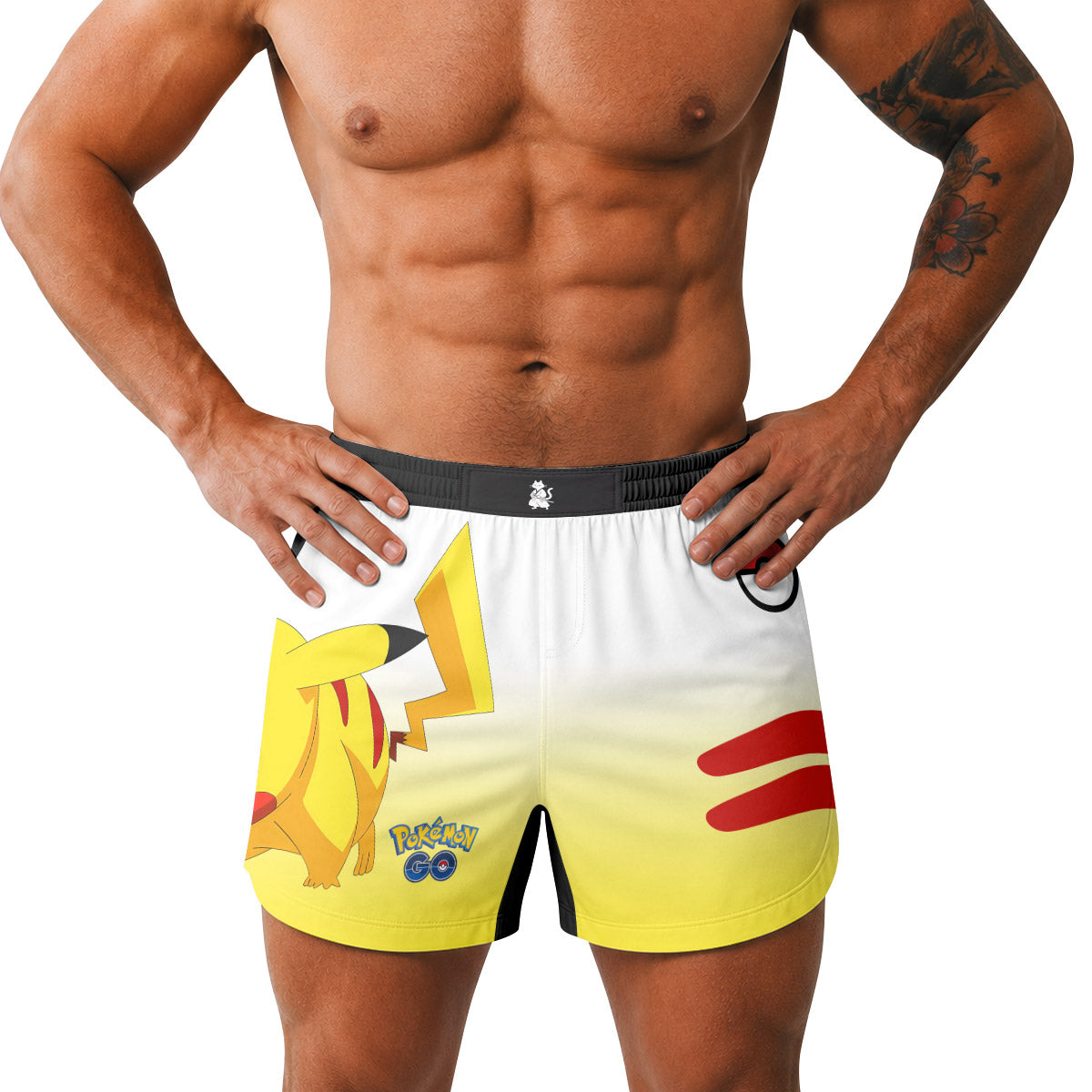 Pokemon Pikachu Go Grappling Shorts