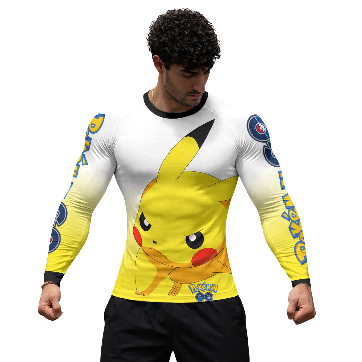 Pokemon Pikachu Go Rash Guard