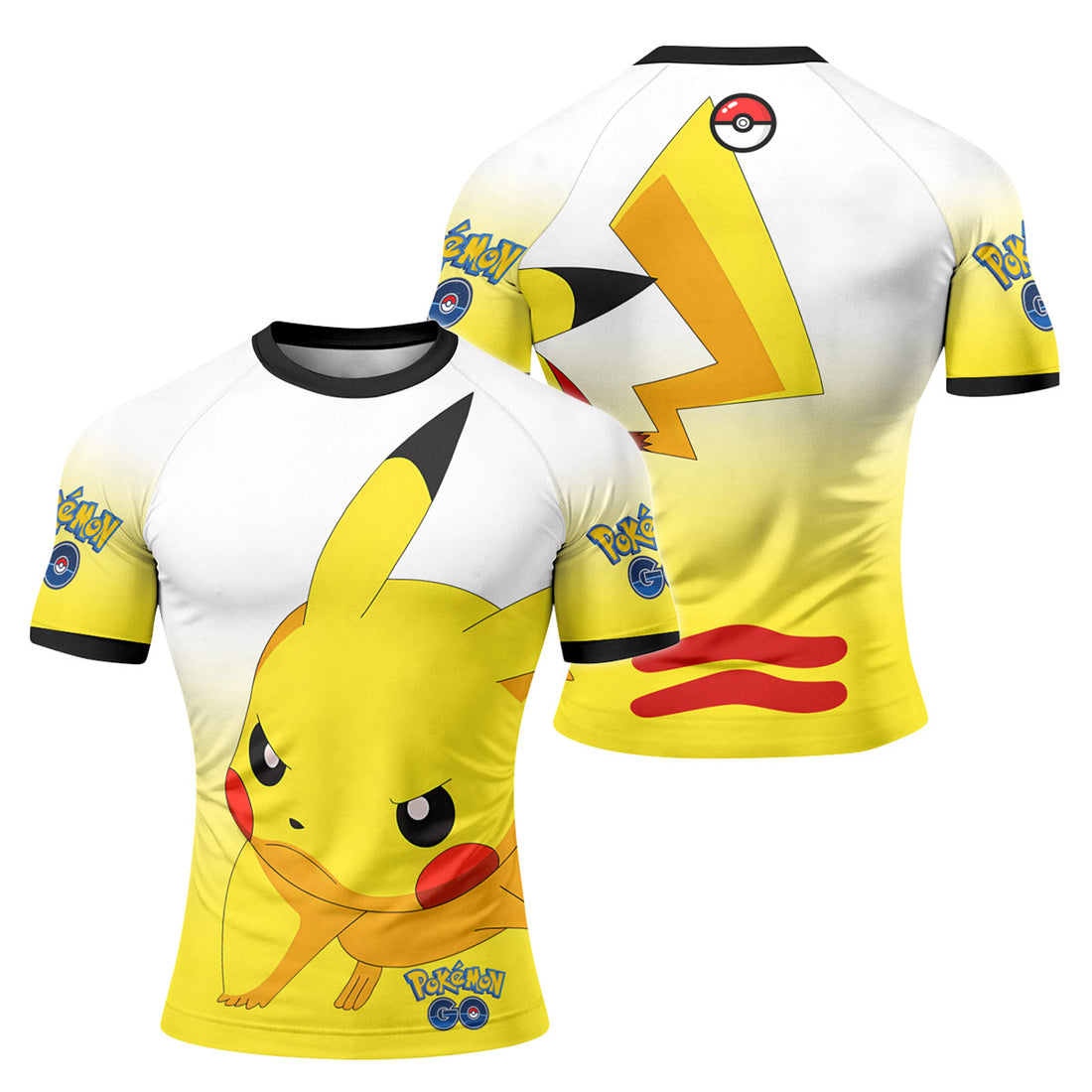 Pokemon Pikachu Go Rash Guard