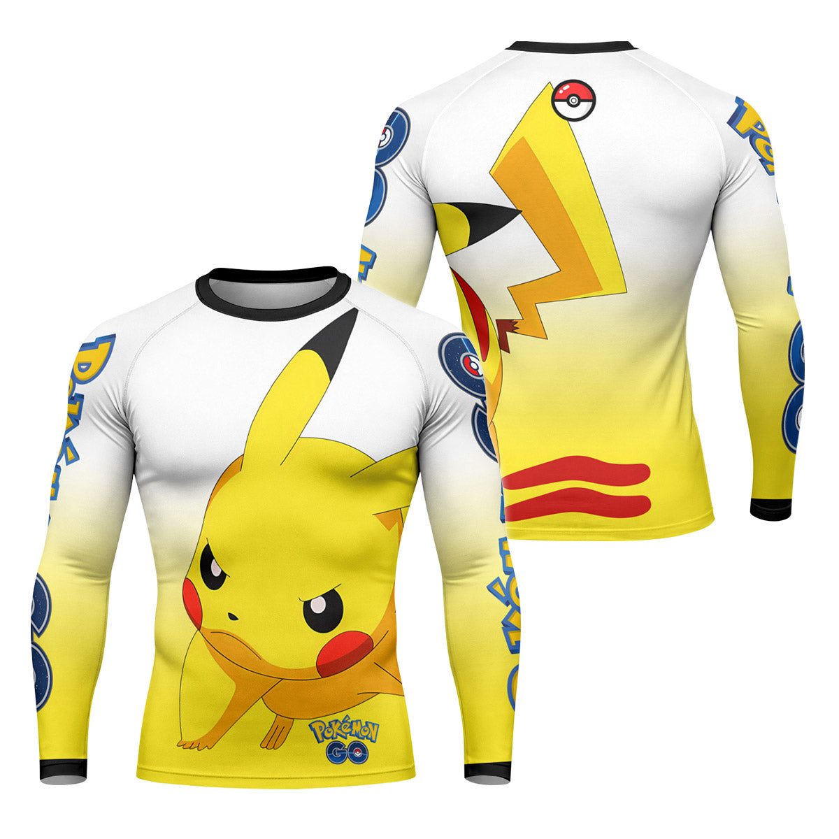 Pokemon Pikachu Go Rash Guard
