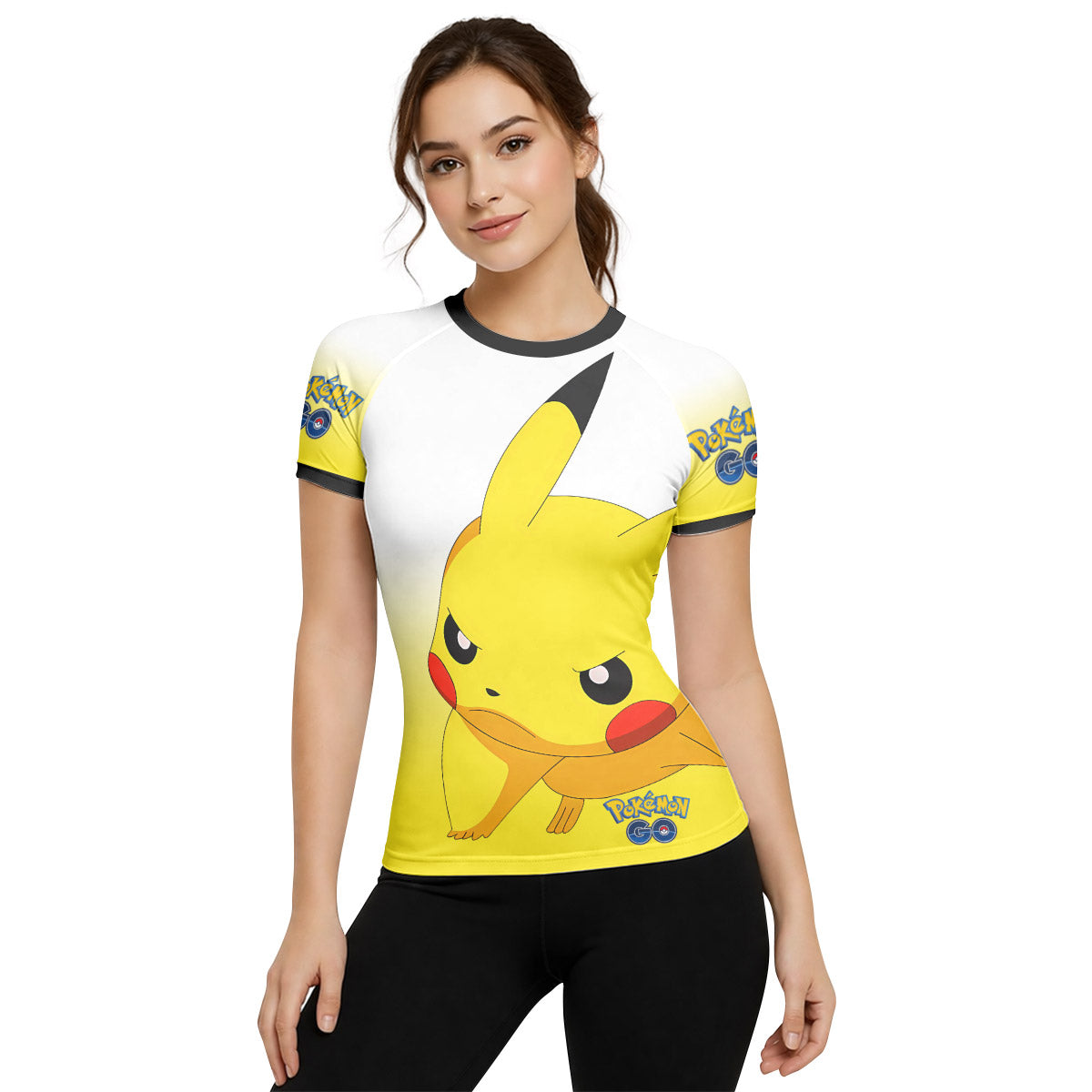 Pokemon Pikachu Go Rash Guard