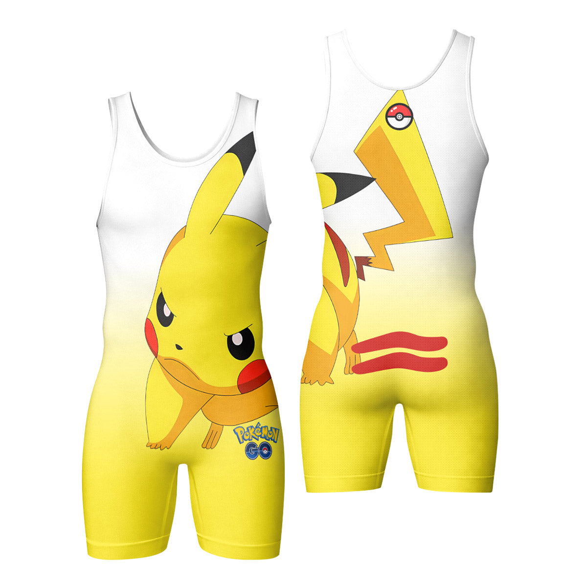 Pokemon Pikachu Go Wrestling Singlet