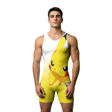 Pokemon Pikachu Go Wrestling Singlet