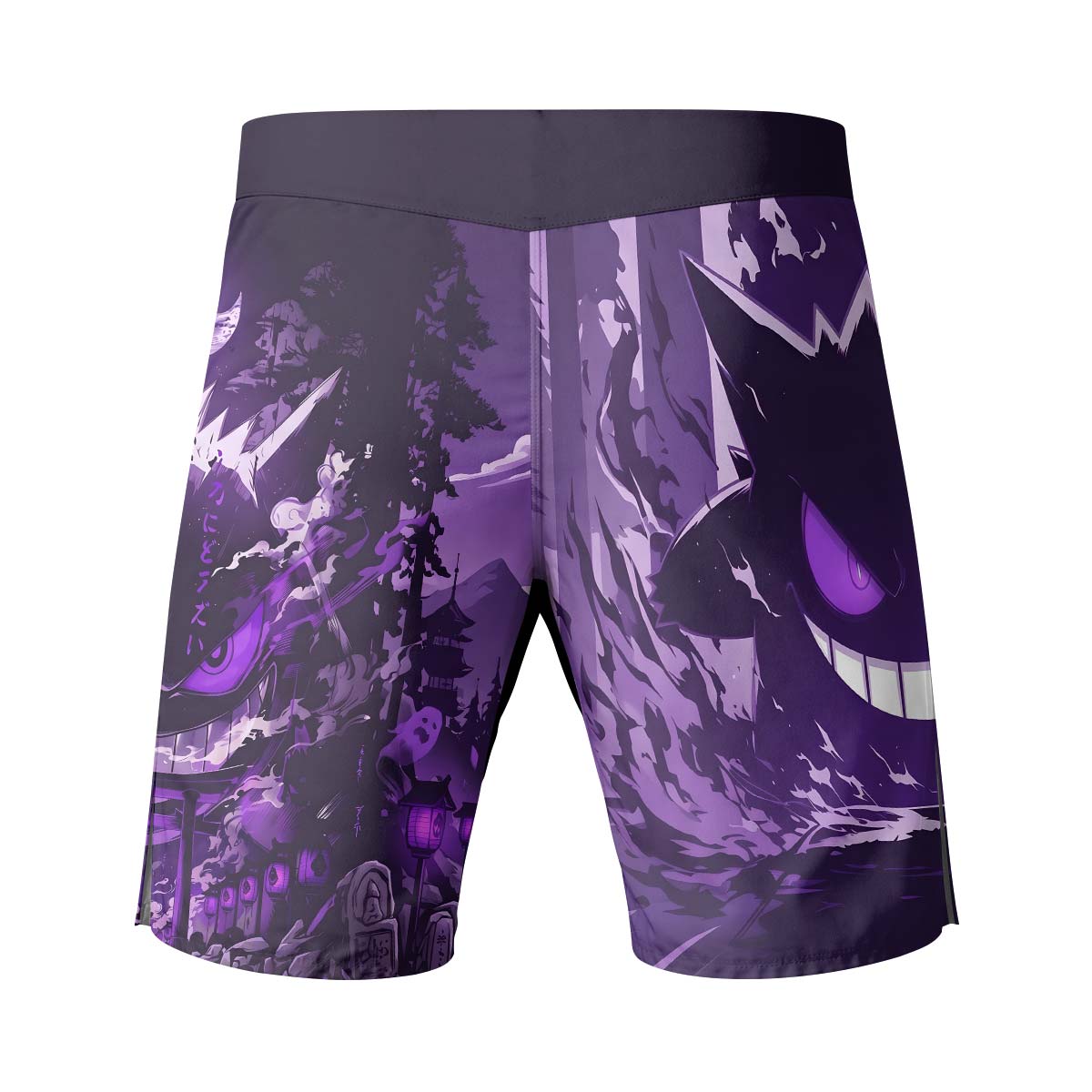  Pokemon Shadowy Gengar Fight Shorts