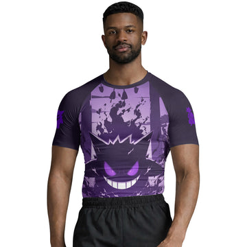 Pokemon Shadowy Gengar Rash Guard