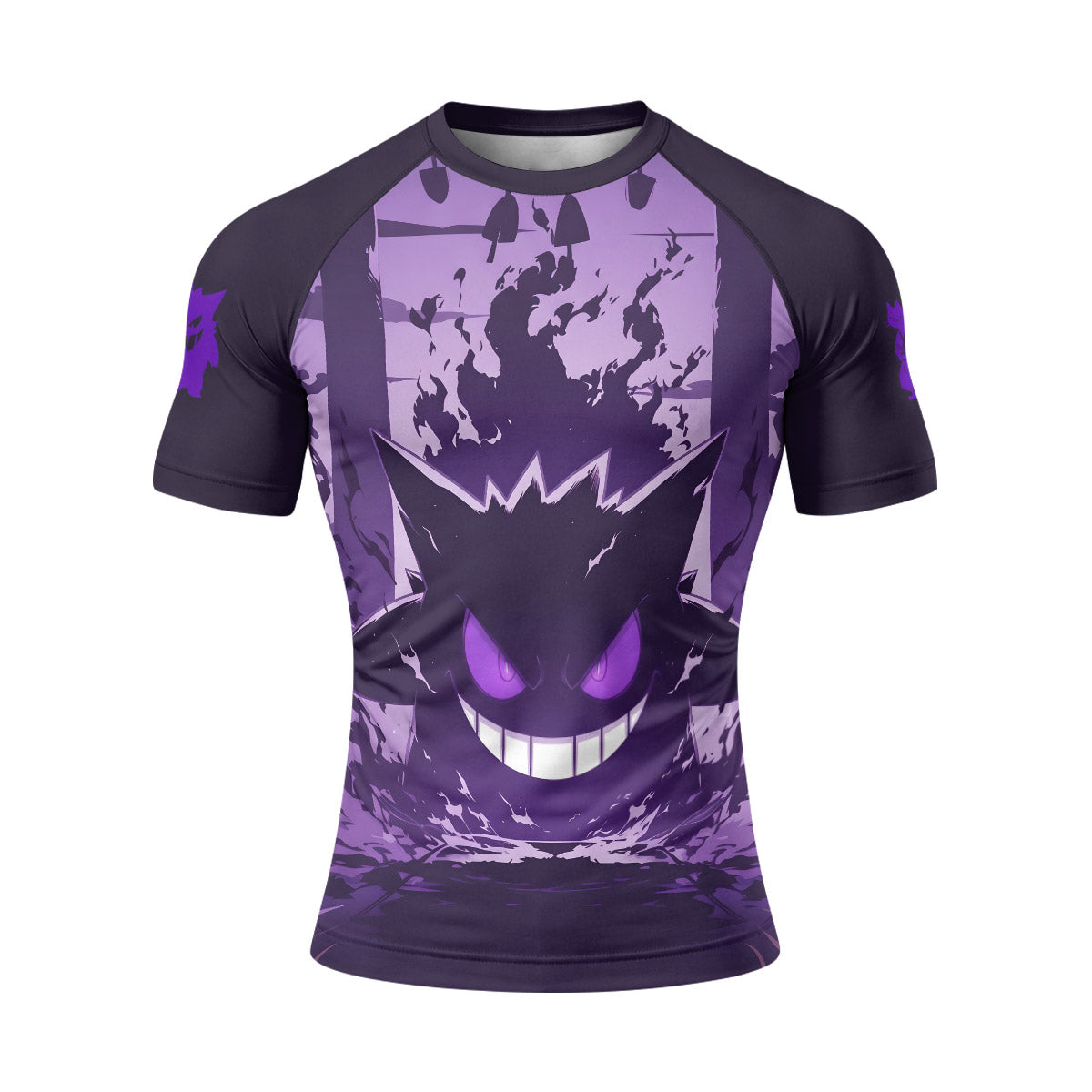 Pokemon Shadowy Gengar Rash Guard