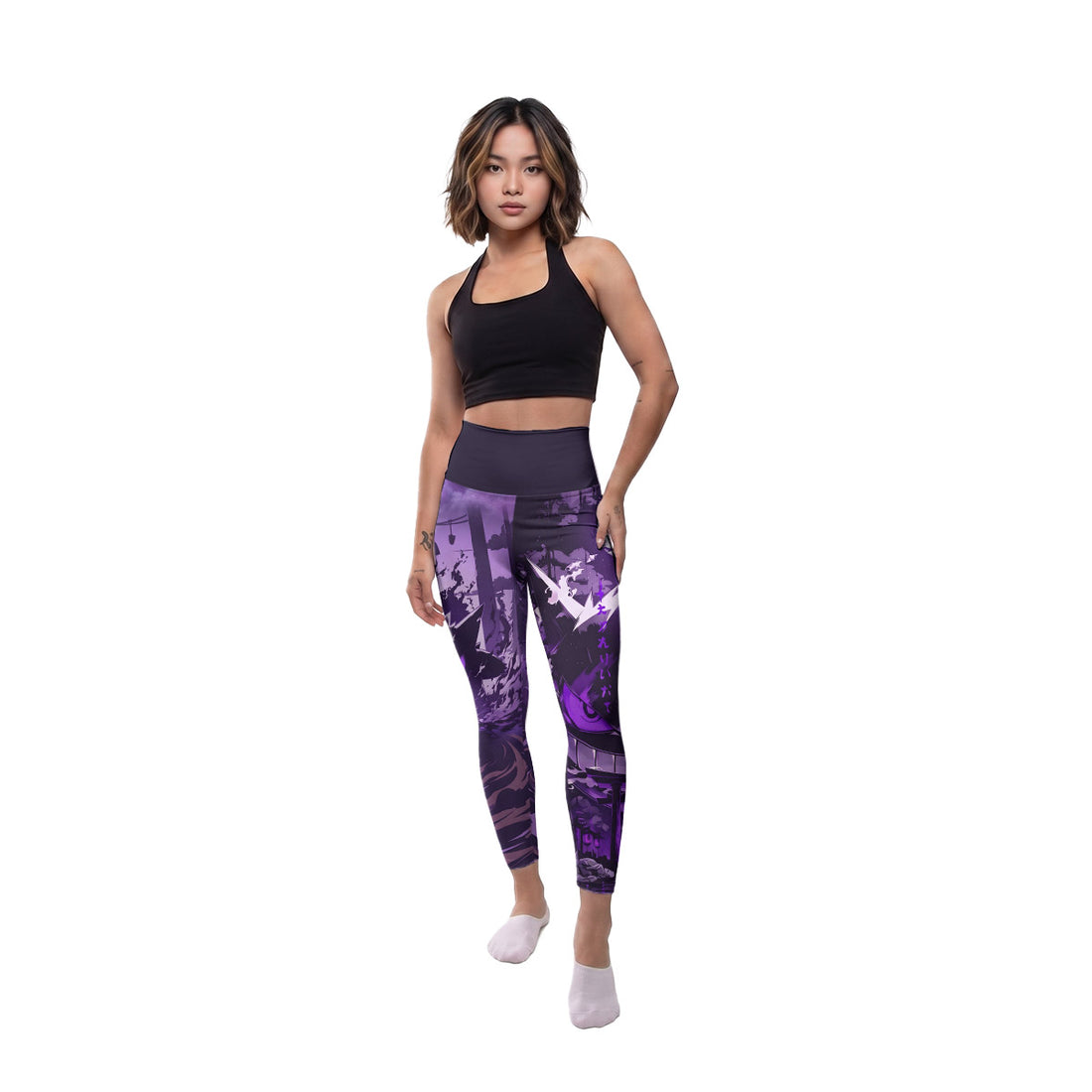  Pokemon Shadowy Gengar Women's Leggings