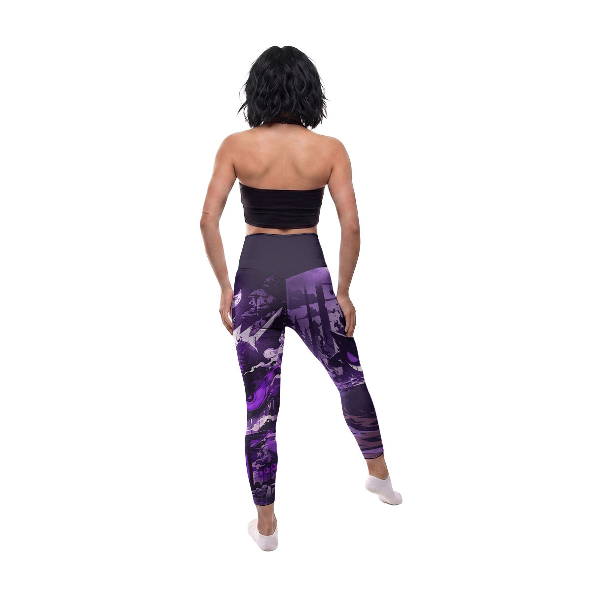  Pokemon Shadowy Gengar Women's Leggings