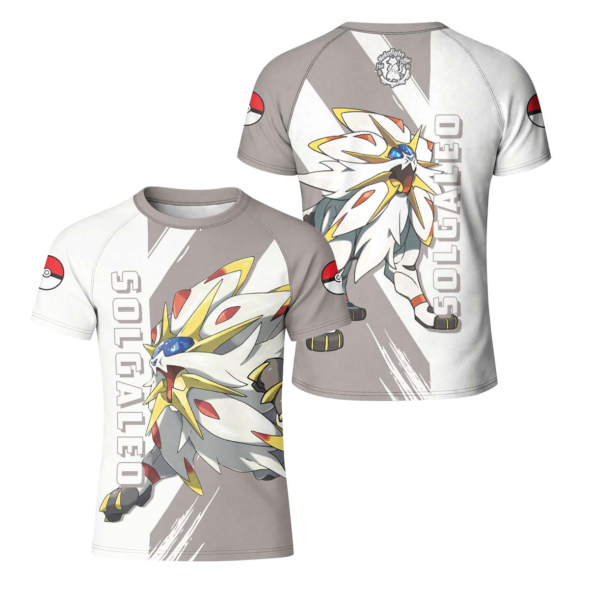 Pokemon Solgaleo Kid Rash Guard