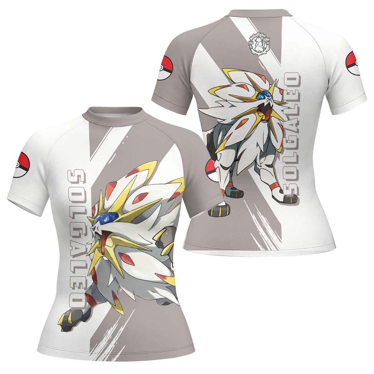 Pokemon Solgaleo Rash Guard