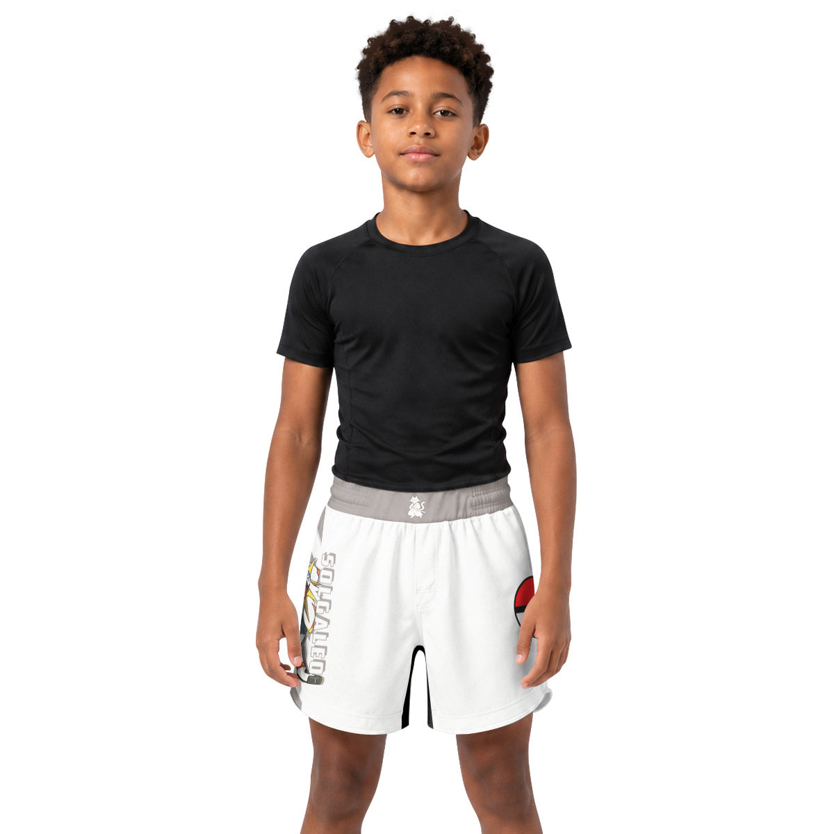 Pokemon Solgaleo Kids Grappling Shorts
