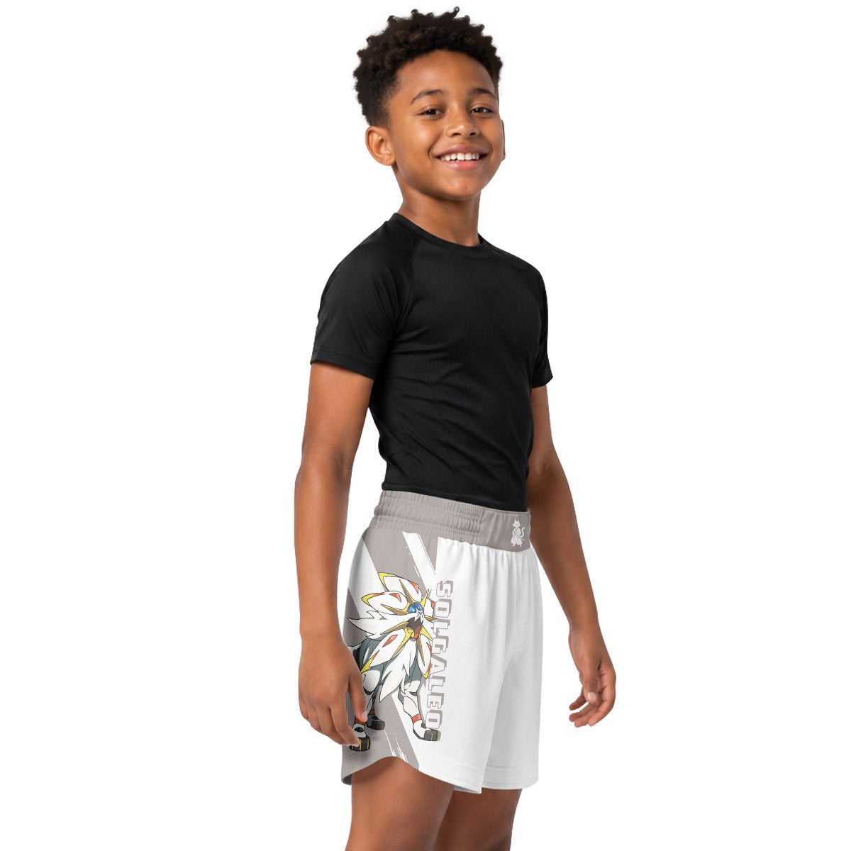 Pokemon Solgaleo Kids Grappling Shorts