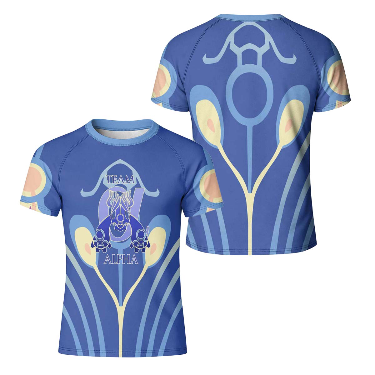  Pokemon Team Alpha Kid Rash Guard