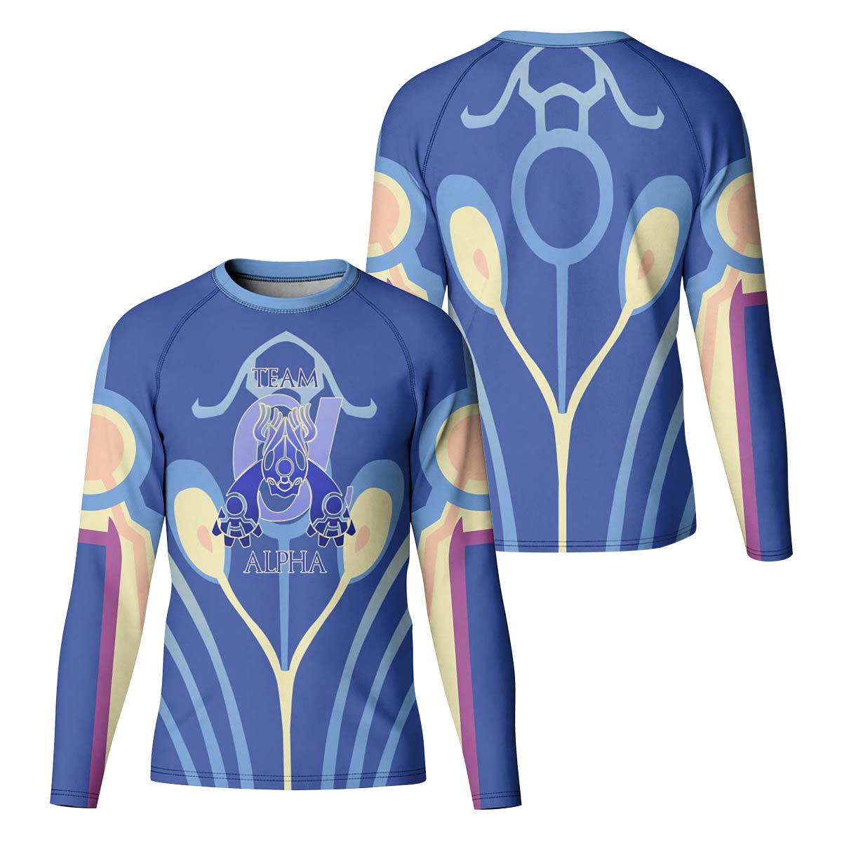  Pokemon Team Alpha Kid Rash Guard