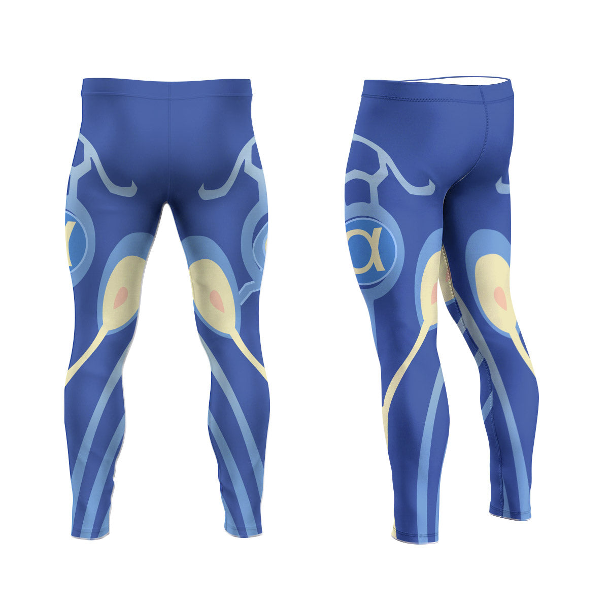  Pokemon Team Alpha Men's Compression Leggings