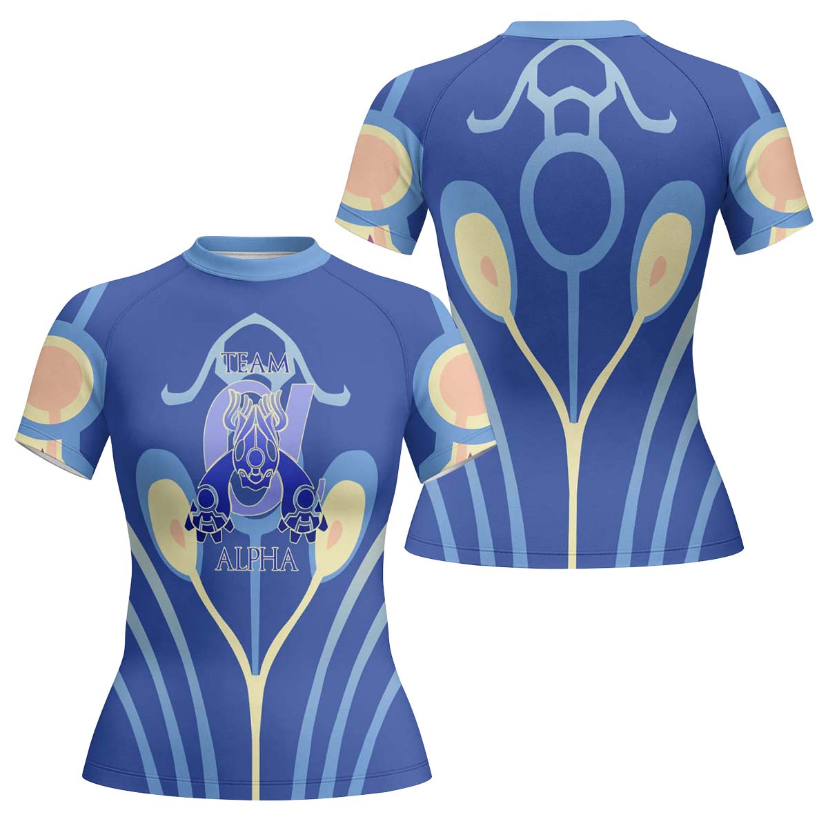  Pokemon Team Alpha Rash Guard