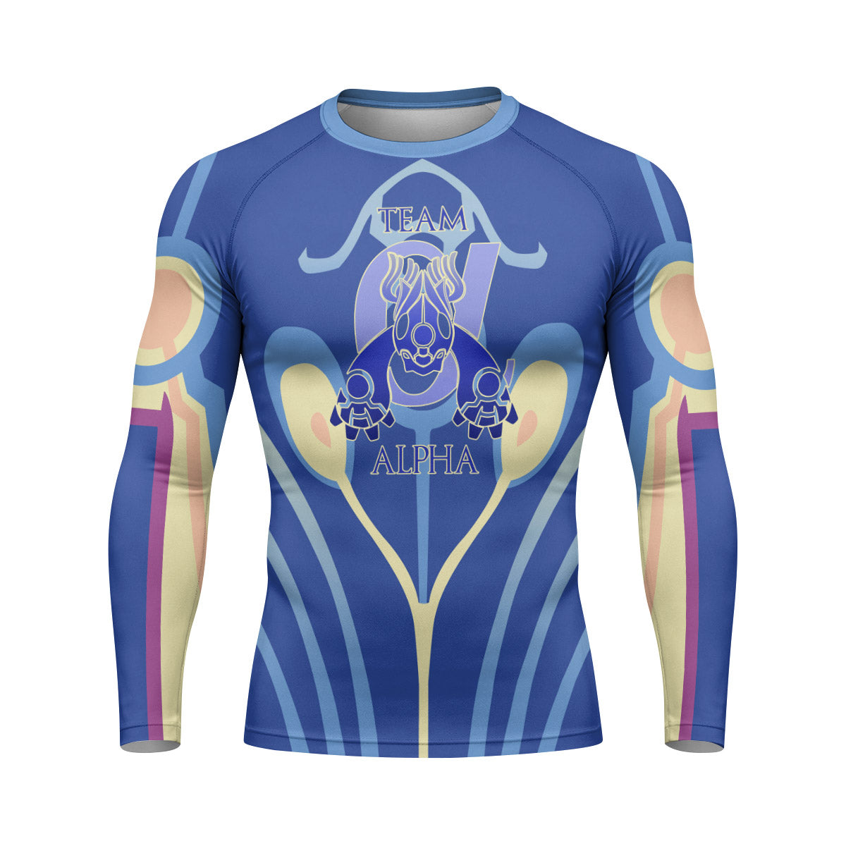 Pokemon Team Alpha Rash Guard