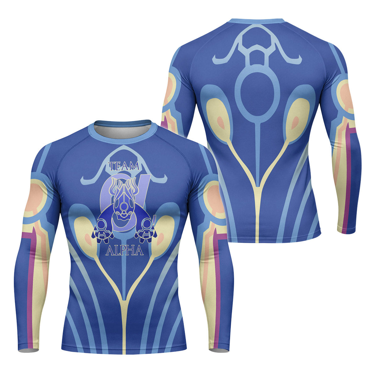  Pokemon Team Alpha Rash Guard