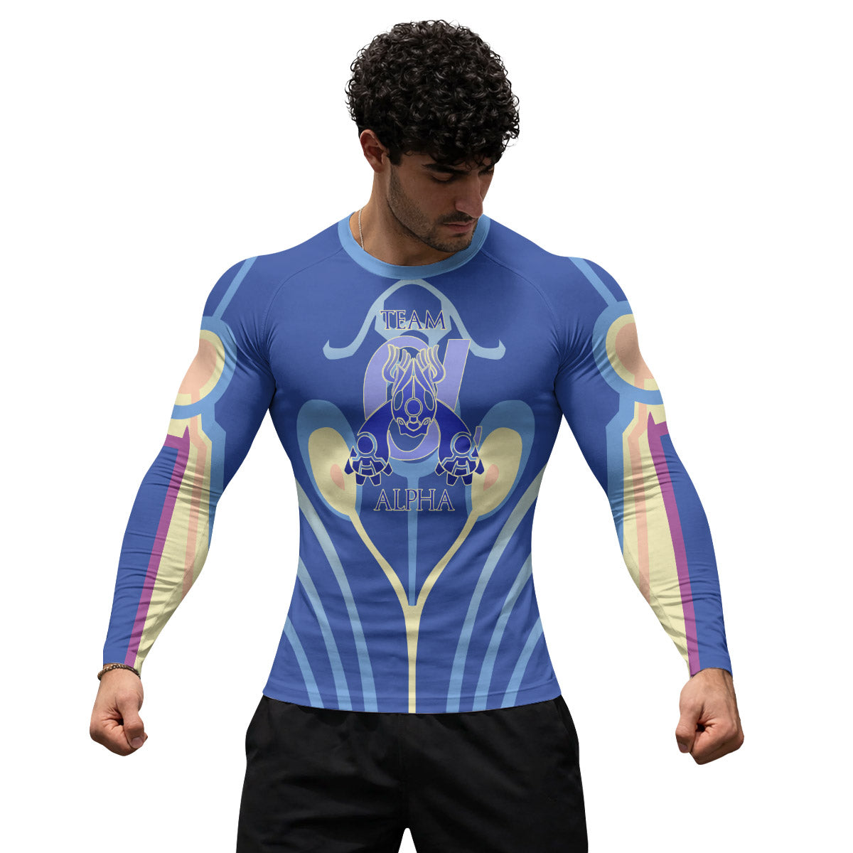  Pokemon Team Alpha Rash Guard