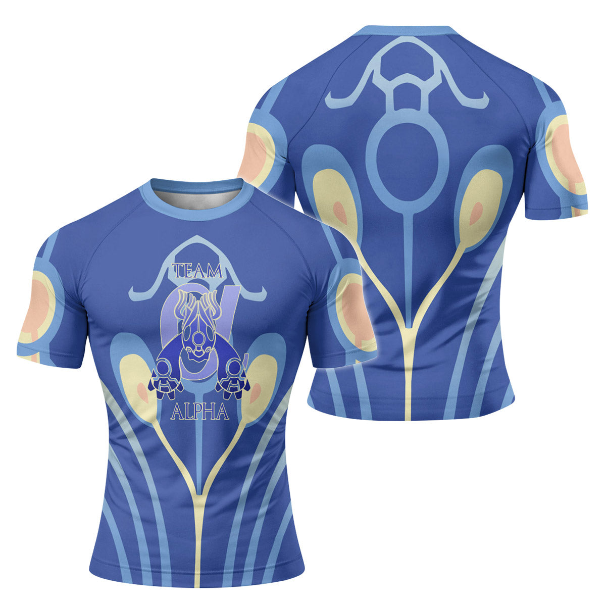 Pokemon Team Alpha Rash Guard