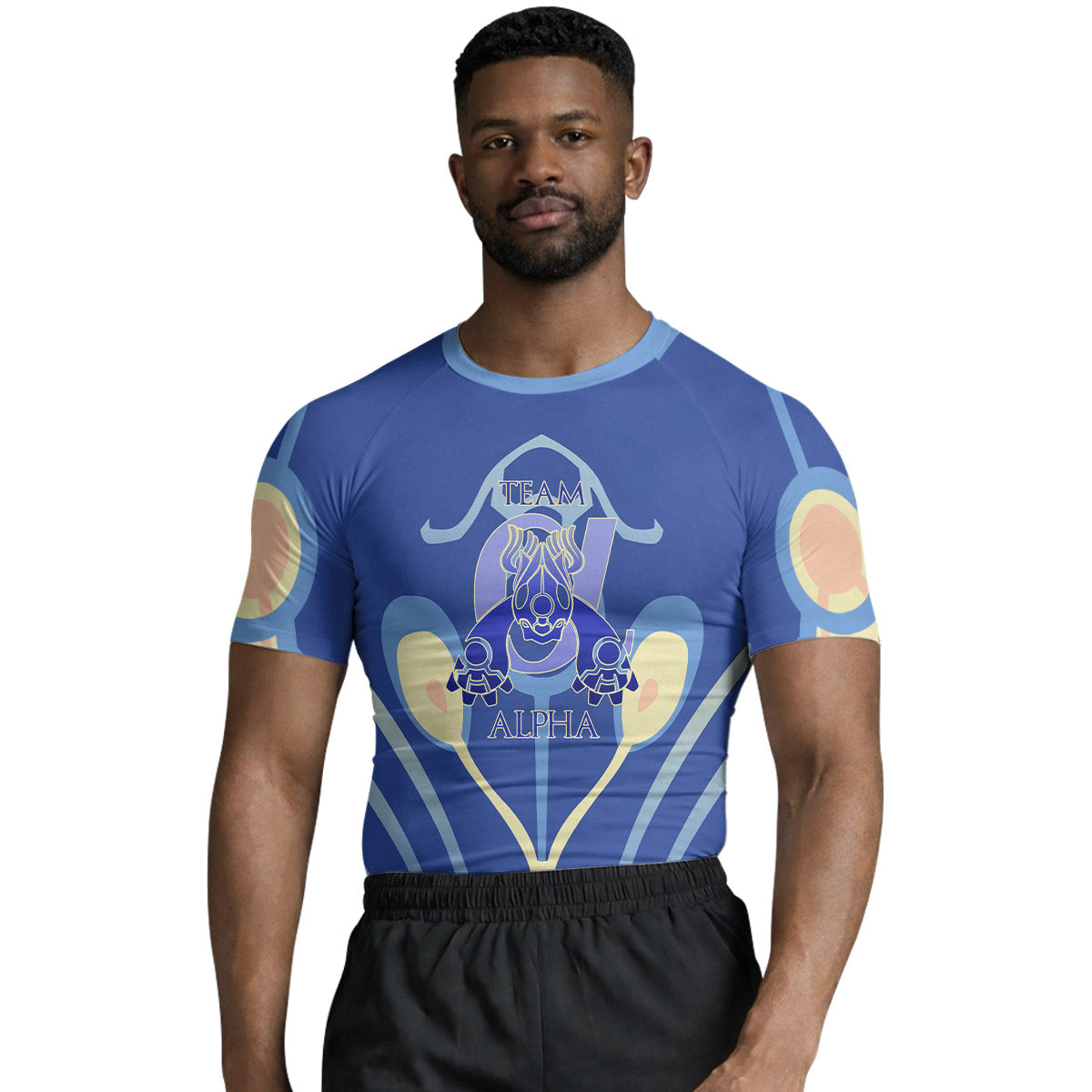  Pokemon Team Alpha Rash Guard