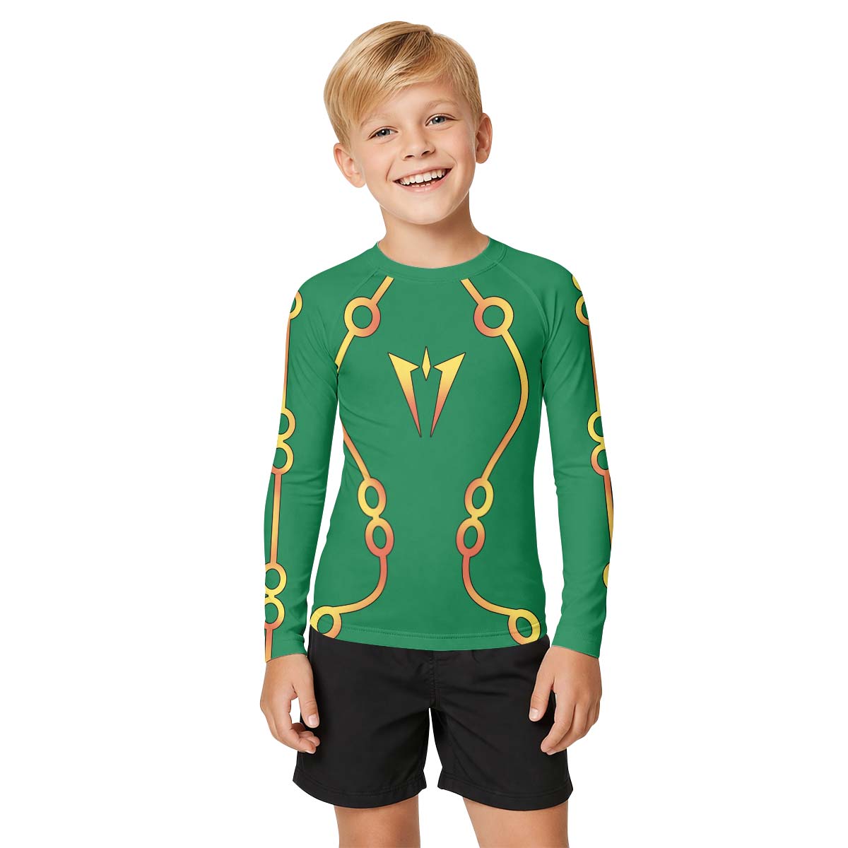  Pokemon Team Delta Kid Rash Guard