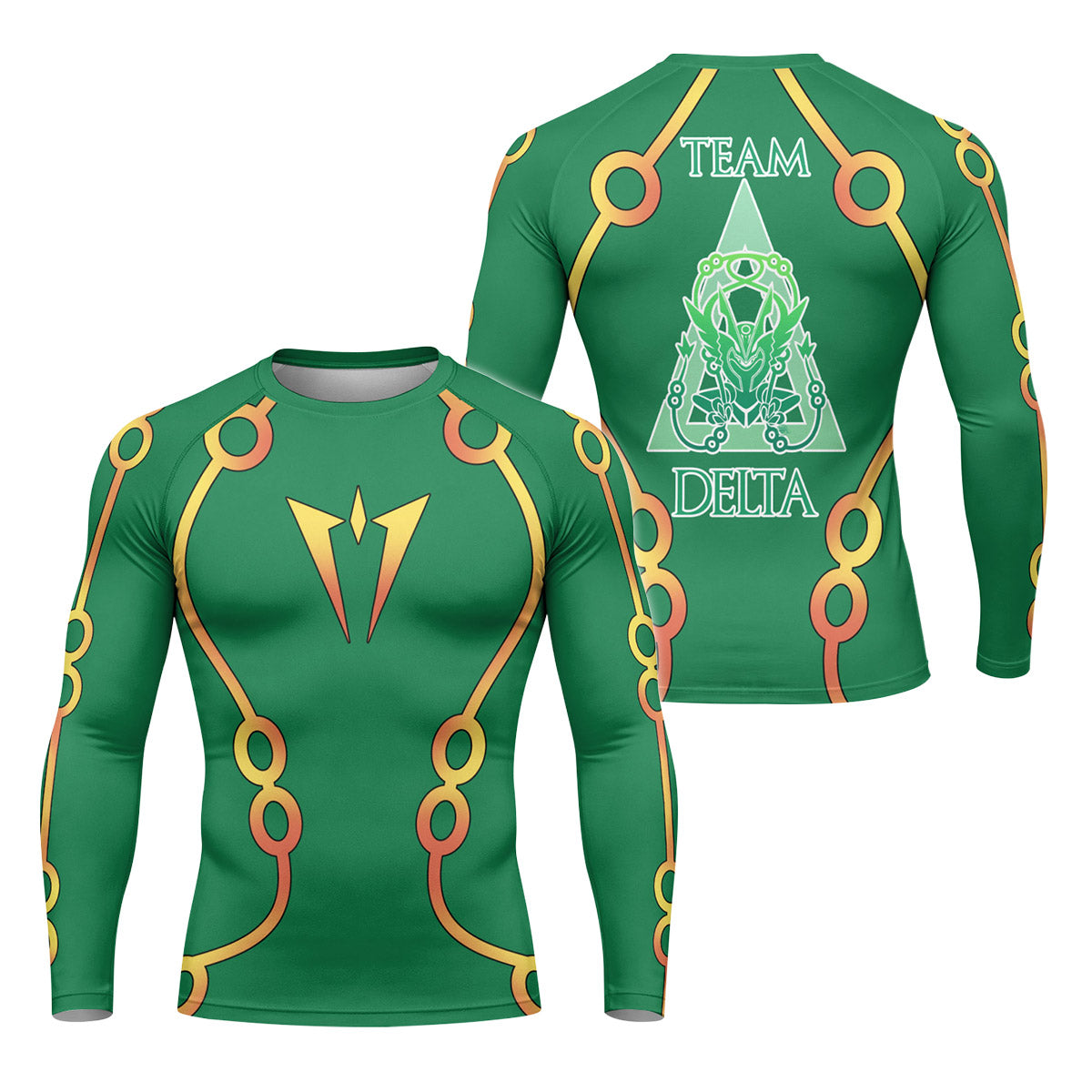  Pokemon Team Delta Rash Guard