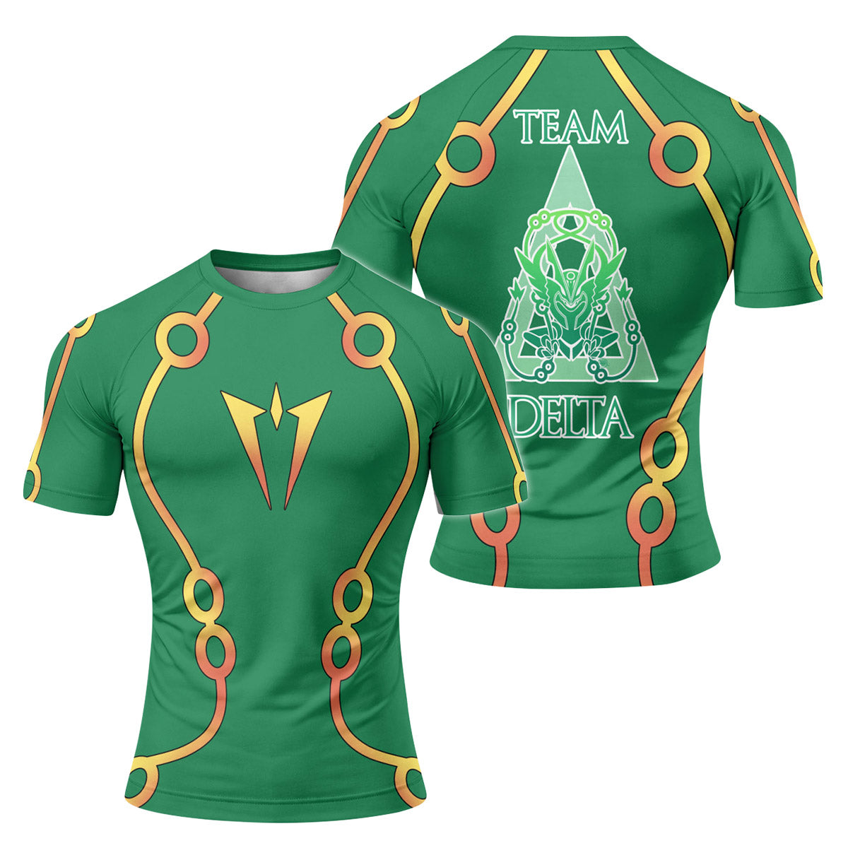  Pokemon Team Delta Rash Guard