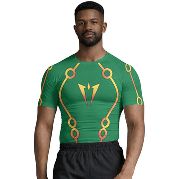  Pokemon Team Delta Rash Guard